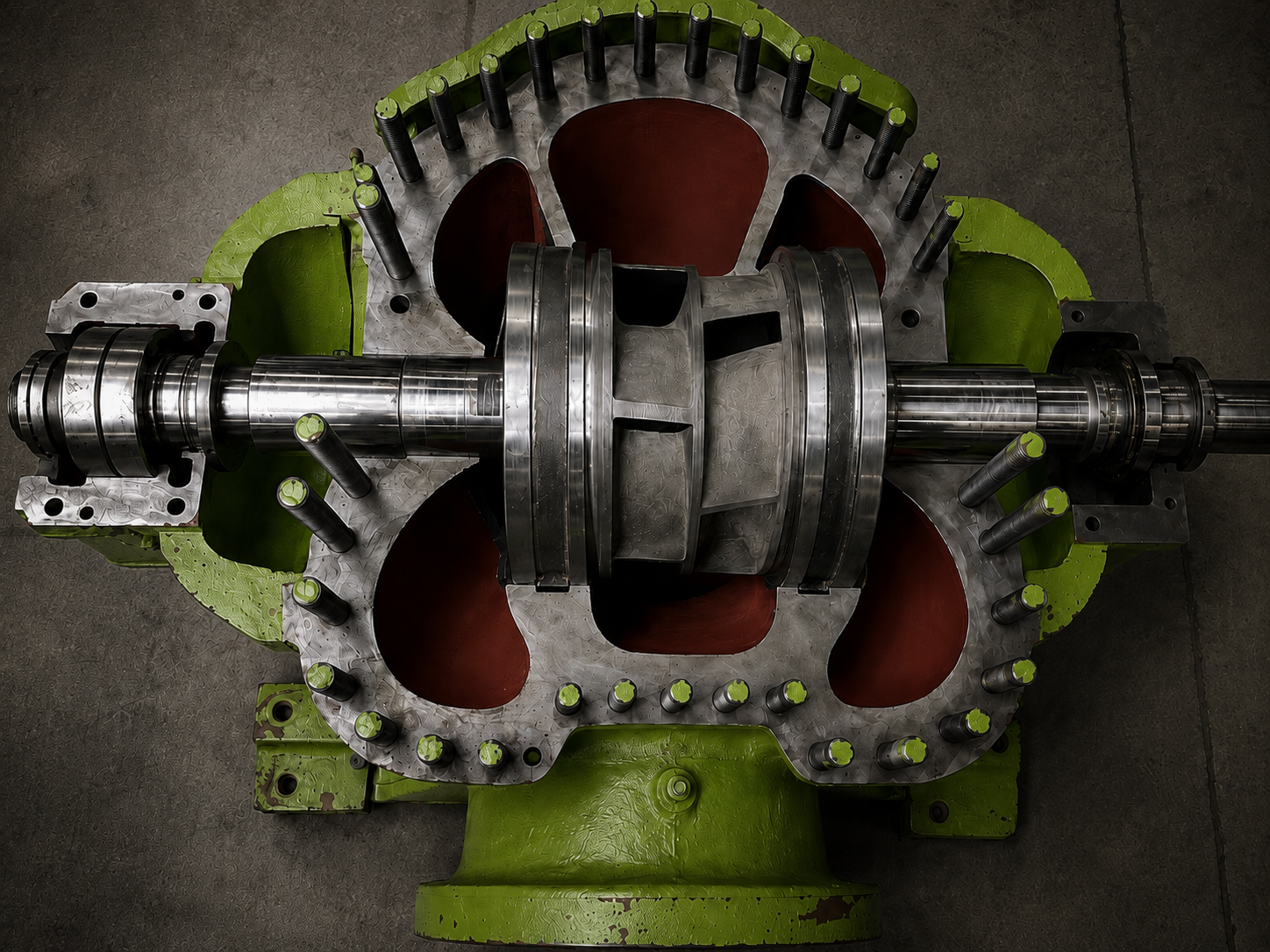 Bomba CR ensamble — ingeniería inversa Turbomaq
